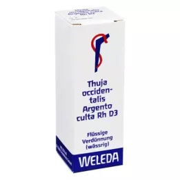 THUJA OCCIDENTALIS ARGENTO CultA RH D 3 lahjendus, 20 ml