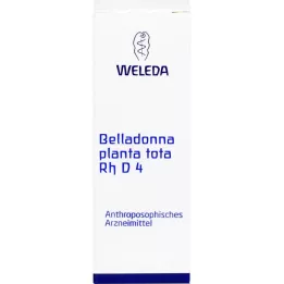 BELLADONNA PLANTA Tota RH D 4 lahjendus, 20 ml