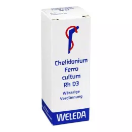 CHELIDONIUM FERRO kultsum RH D 3 lahjendus, 20 ml