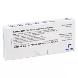 CISSUS-OSSA D 6 ampullid, 8X1 ml