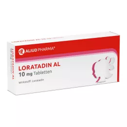 LORATADIN AL 10 mg tabletid, 100 tk