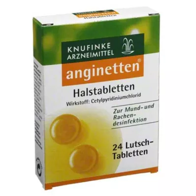 ANGINETTEN Kurgutabletid, 24 tk