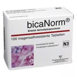 BICANORM gastroresistentsed tabletid, 100 tk
