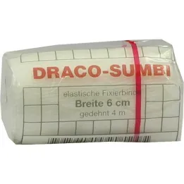 Dracosumbi kinnitusside 6 cm x 4 m valge, 1 tk