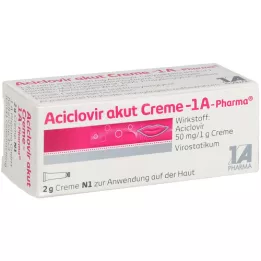 ACICLOVIR äge Creme-1a Pharma, 2 g