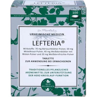 LEFTERIA Tabletid, 100 tk LEFTERIA Tabletid, 100 tk