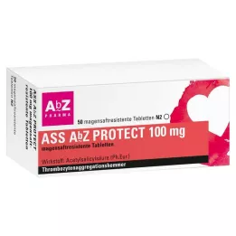 ASS AbZ PROTECT 100 mg gastroresistentsed tabletid, 50 tk