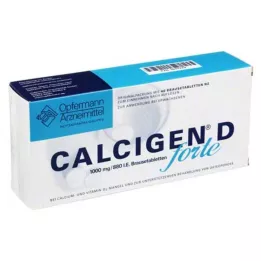 CALCIGEN D forte 1000 mg/880 I.E. kihisevad tabletid, 40 tk