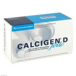 CALCIGEN D forte 1000 mg/880 I.E. kihisevad tabletid, 100 tk