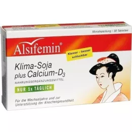 ALSIFEMIN kliima soja pluss kaltsium D3 tabletid, 30 tk