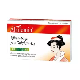 ALSIFEMIN Climate-Soja pluss Calcium D3 tabletid, 30 tk