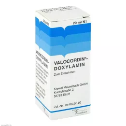 VALOCORDIN-Doksüülamiini suukaudsed tilgad, 20 ml