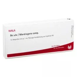 BETULA/MANDRAGORA komp. ampullid, 10X1 ml