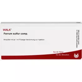 FERRUM SULFUR komp. ampullid, 10X1 ml