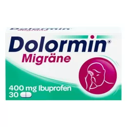 DOLORMIN Migreeni õhukese polümeerikattega tabletid, 30 tk