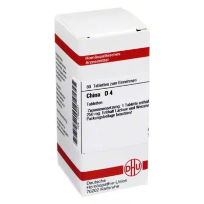 CHINA D 4 tabletti, 80 tk