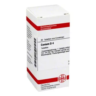 CONIUM D 4 tabletti, 80 tk