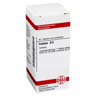 CONIUM D 6 tabletti, 80 tk CONIUM D 6 tabletti, 80 tk