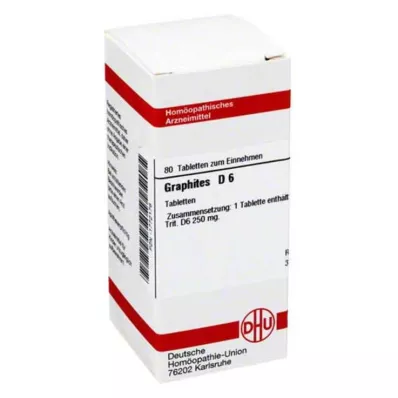 GRAPHITES D 6 tabletti, 80 tk