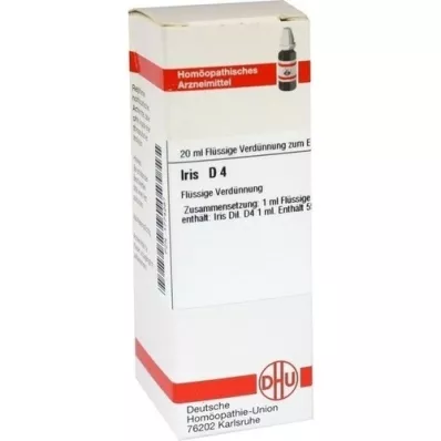 IRIS D 4 lahjendus, 20 ml IRIS D 4 lahjendus, 20 ml