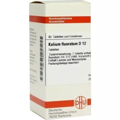 Kaaliumfluor D12, 80 tk