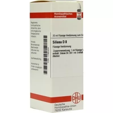 SILICEA D 8 Lahjendus, 20 ml