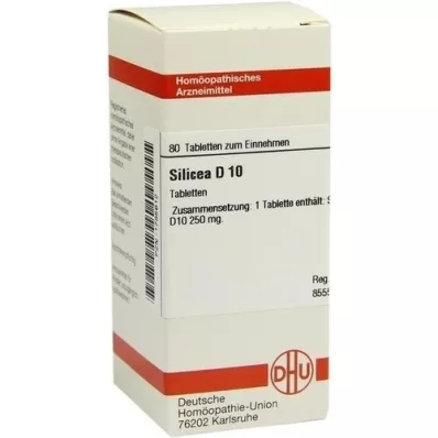 Silicea D10, 80 tk