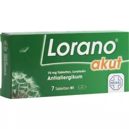 LORANO ägedad tabletid, 7 tk