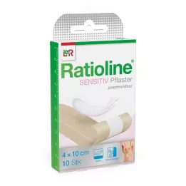 RATIOLINE tundlik haavaplaaster 4 cmx1 m, 1 tk
