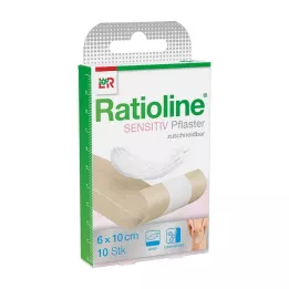 RATIOLINE tundlik haavaplaaster 6 cmx1 m, 1 tk