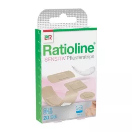 RATIOLINE tundlikud krohviribad 4 suuruses, 20 tk
