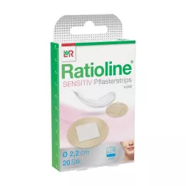 RATIOLINE tundlikud krohviribad ümmargused, 20 tk