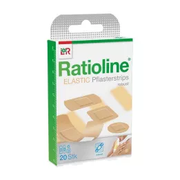 RATIOLINE elastsed krohviribad 4 suuruses, 20 tk