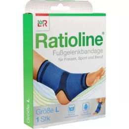 RATIOLINE aktiivne pahkluu band Gr.l, 1 tk