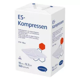 ES-KOMPRESSEN mittesteriilne 10x12,5 cm 16-suunaline, 100 tk