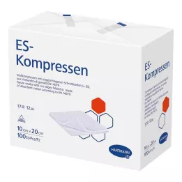 ES-KOMPRESSEN Intelil 10x20 cm 12 korda, 100 tk