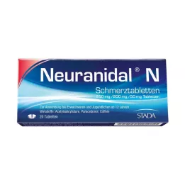 NEURANIDAL N Tabletid, 20 tk