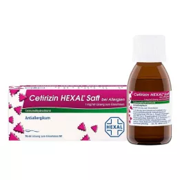 CETIRIZIN HEXAL Allergia mahl, 75 ml