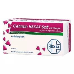 CETIRIZIN HEXAL Allergia mahl, 150 ml