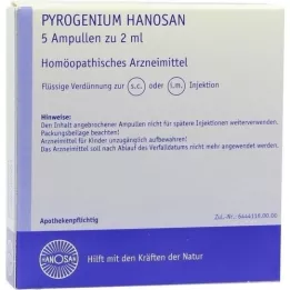 PYROGENIUM HANOSAN süstimislahus, 5x2 ml