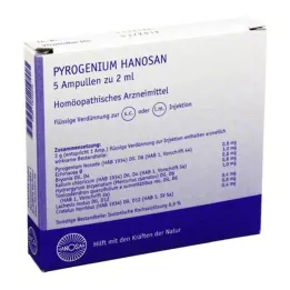 PYROGENIUM HANOSAN süstimislahus, 5x2 ml