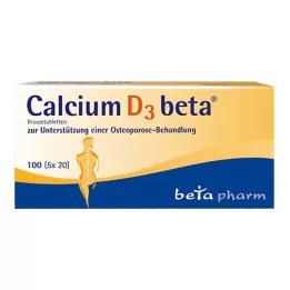 CALCIUM D3 beeta kihisevad tabletid, 100 tk