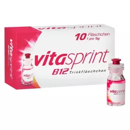 VITASPRINT B12 joogipudelid, 10 tk