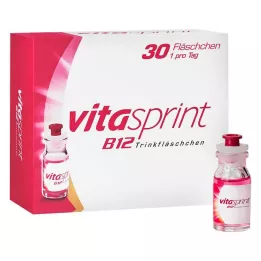 VITASPRINT B12 joogipudelid, 30 tk