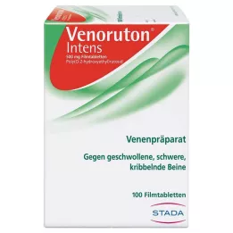 VENORUTON intens õhukese polümeerikattega tabletid, 100 tk