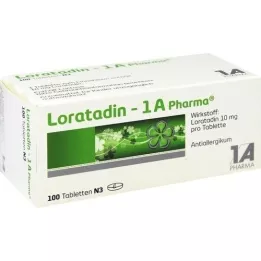 LORATADIN-1A farmaatsiatabletid, 100 tk