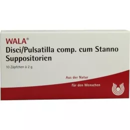 DISCI/Pulsatilla Comp.CUM STANNO TOPOSSITORIES, 10X2 G