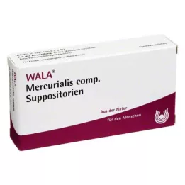 MERCURIALIS COMP.Suposiidid, 10X2 g