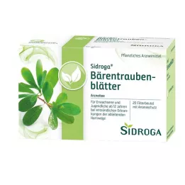SIDROGA Karulaugu lehe tee filtrikotid, 20X2,0 g