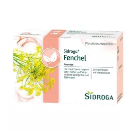 SIDROGA Apteegitilli tee filtrikotid, 20X2,0 g